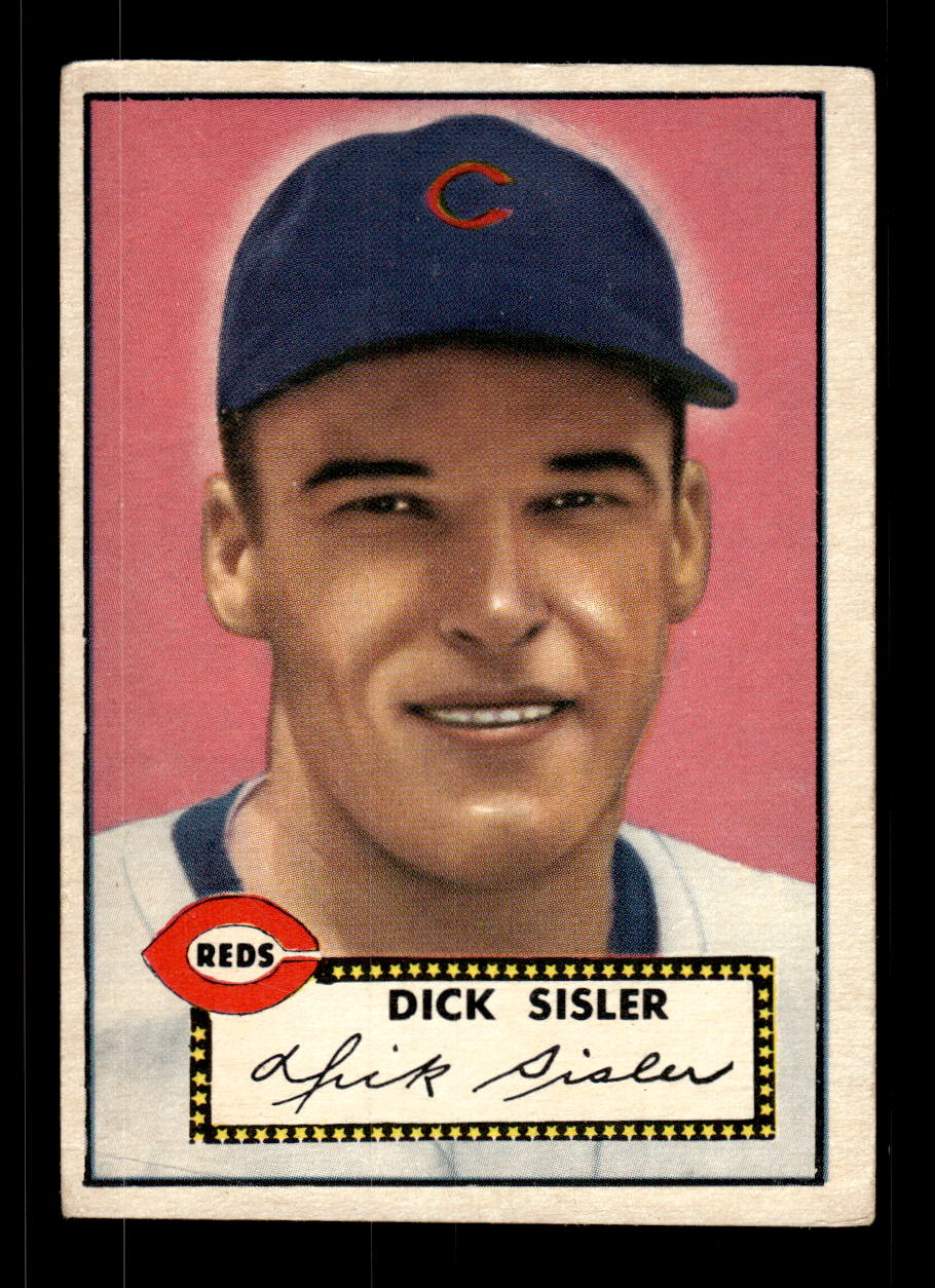 1952 Topps #113 Dick Sisler Cincinnati Reds F/G CS26015036