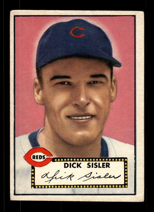 1952 Topps #113 Dick Sisler Cincinnati Reds F/G CS26015036