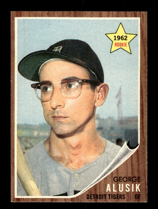 1962 Topps #261 George Alusik Detroit Tigers EX CS26015043