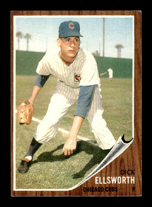1962 Topps #264 Dick Ellsworth Chicago Cubs EX CS26015046