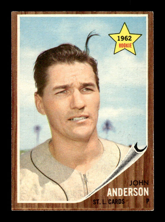 1962 Topps #266 John Anderson St. Louis Cardinals EX CS26015048