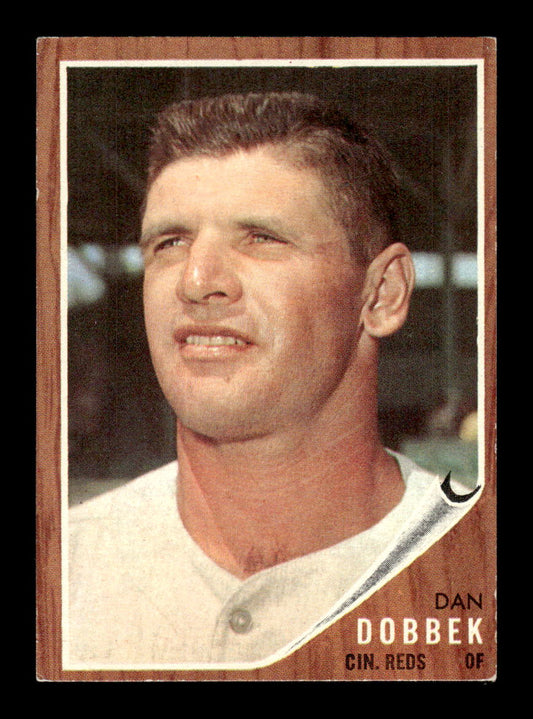 1962 Topps #267 Dan Dobbek Cincinnati Reds EX CS26015049