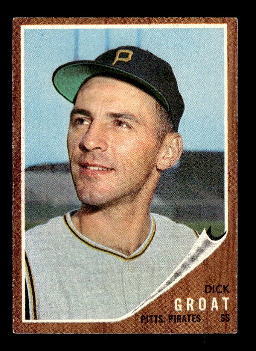 1962 Topps #270 Dick Groat Pittsburgh Pirates EX CS26015052