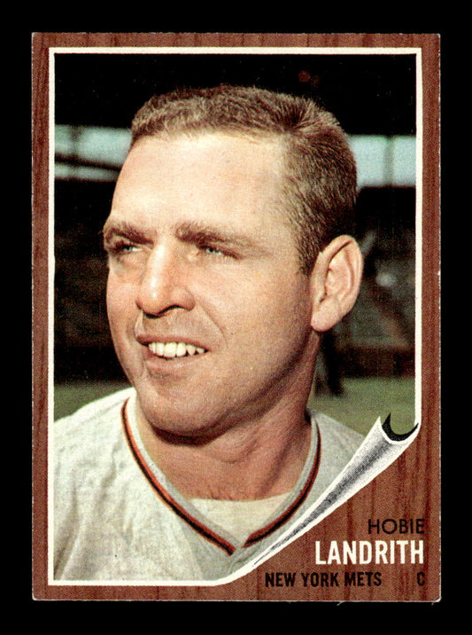 1962 Topps #279 Hobie Landrith New York Mets EX CS26015061