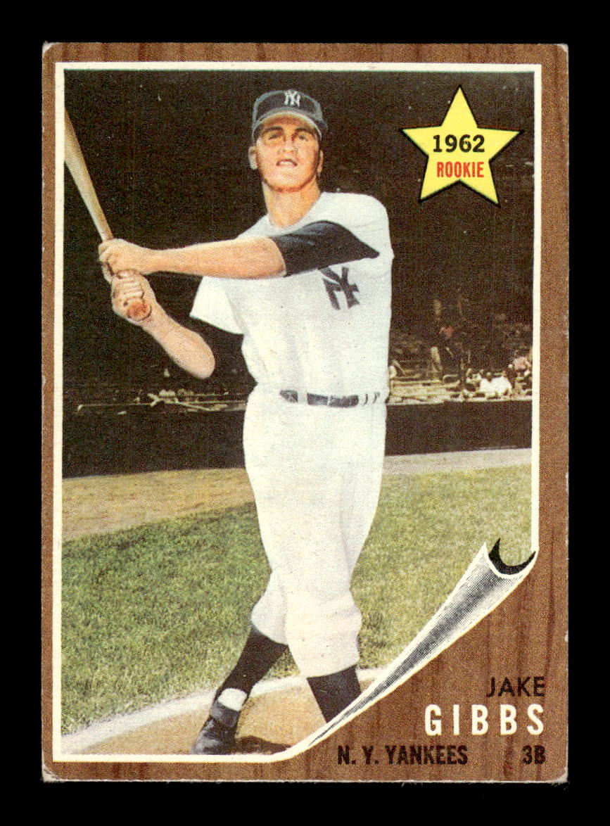 1962 Topps #281 Jake Gibbs New York Yankees EX CS26015062