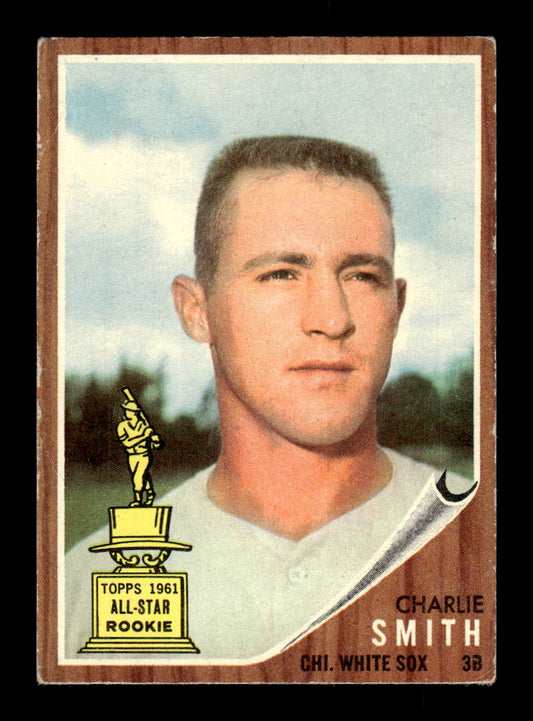 1962 Topps #283 Charlie Smith Chicago White Sox EX CS26015064