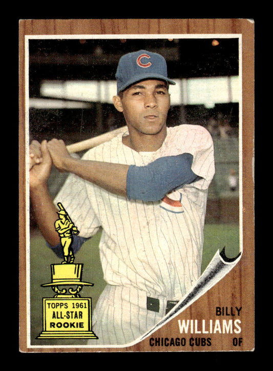 1962 Topps #288 Billy Williams Chicago Cubs EX CS26015065