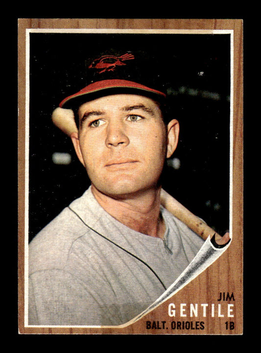 1962 Topps #290 Jim Gentile Baltimore Orioles EX CS26015067