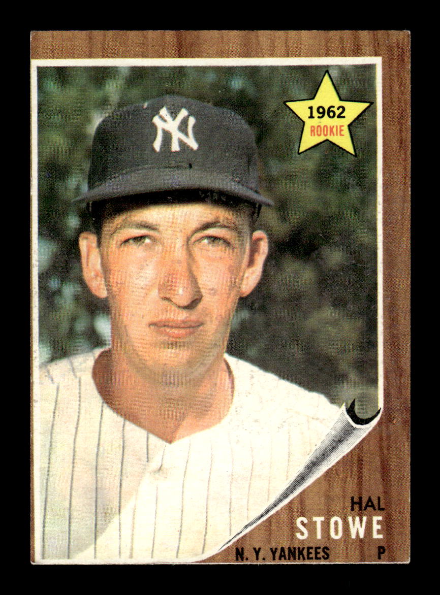 1962 Topps #291 Hal Stowe New York Yankees EX CS26015068