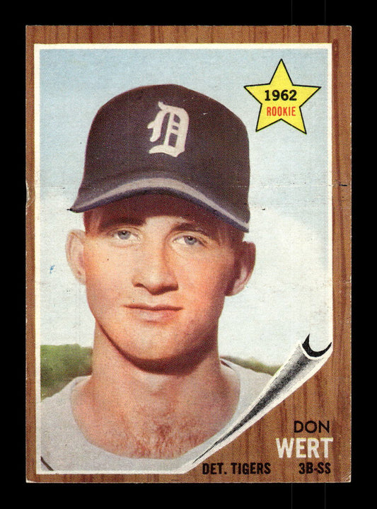 1962 Topps #299 Don Wert Detroit Tigers EX CS26015076