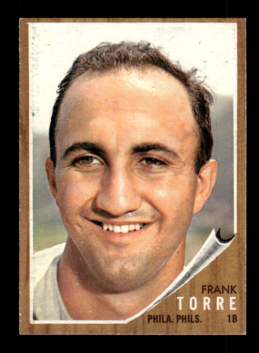 1962 Topps #303 Frank Torre Philadelphia Phillies EX CS26015079