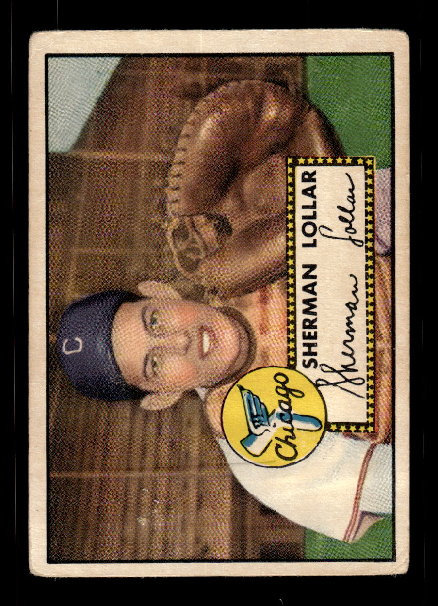 1952 Topps #117 Sherm Lollar Chicago White Sox LOW GRADE CS26015089