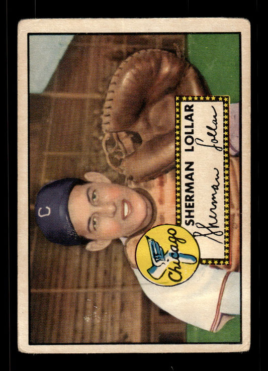 1952 Topps #117 Sherm Lollar Chicago White Sox LOW GRADE CS26015089
