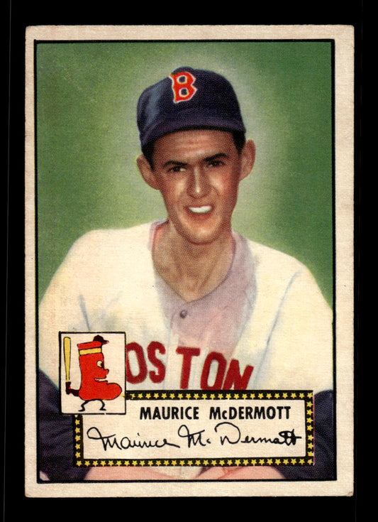1952 Topps #119 Maurice McDermott Boston Red Sox LOW GRADE CS26015091
