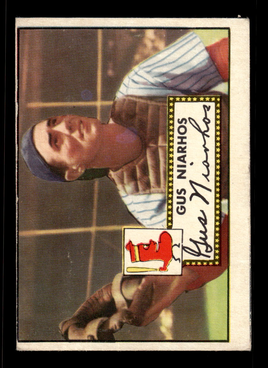 1952 Topps #121 Gus Niarhos Boston Red Sox LOW GRADE CS26015093