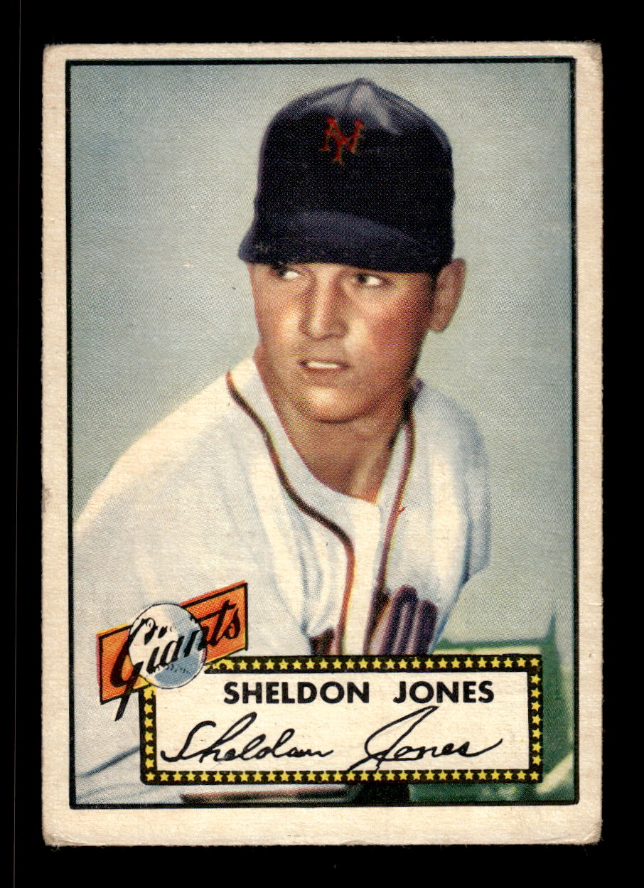1952 Topps #130 Sheldon Jones New York Giants LOW GRADE CS26015101
