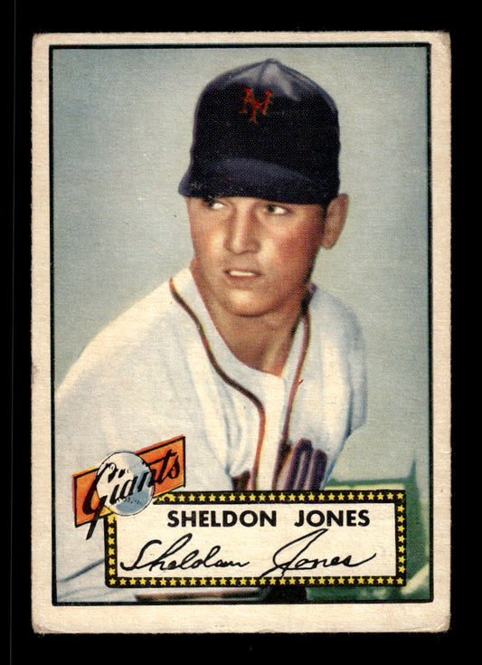 1952 Topps #130 Sheldon Jones New York Giants LOW GRADE CS26015101