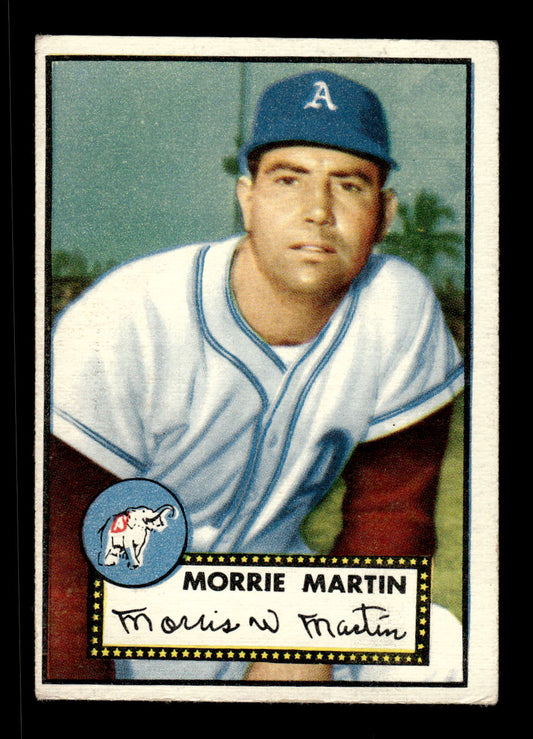 1952 Topps #131 Morrie Martin Philadelphia Athletics LOW GRADE CS26015102