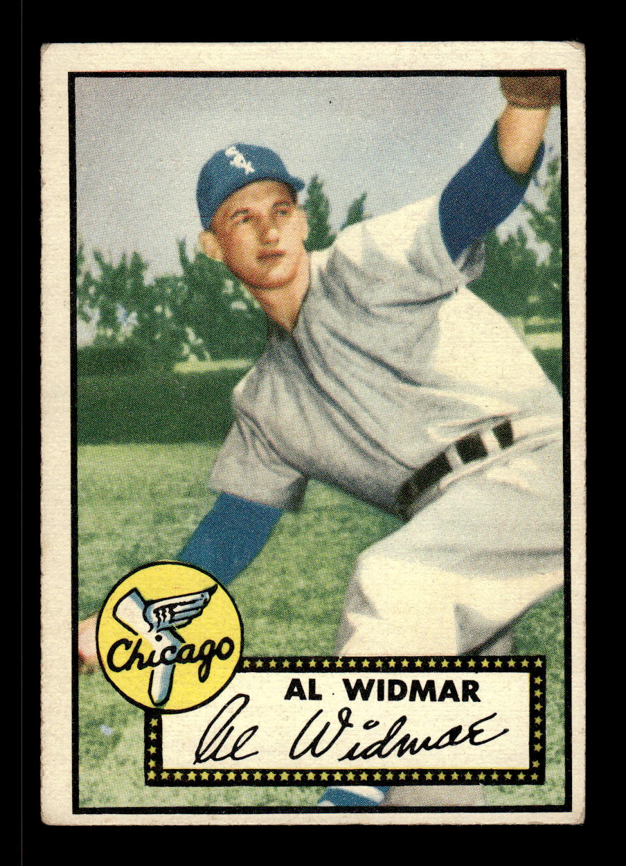 1952 Topps #133 Al Widmar Chicago White Sox LOW GRADE CS26015104