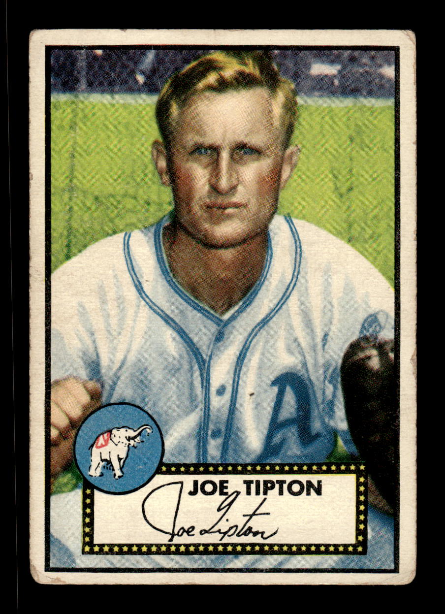 1952 Topps #134 Joe Tipton Philadelphia Athletics LOW GRADE CS26015105