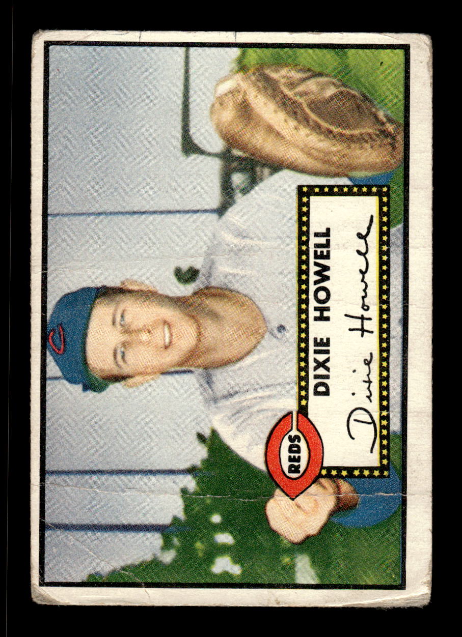 1952 Topps #135 Dixie Howell Cincinnati Reds LOW GRADE CS26015106