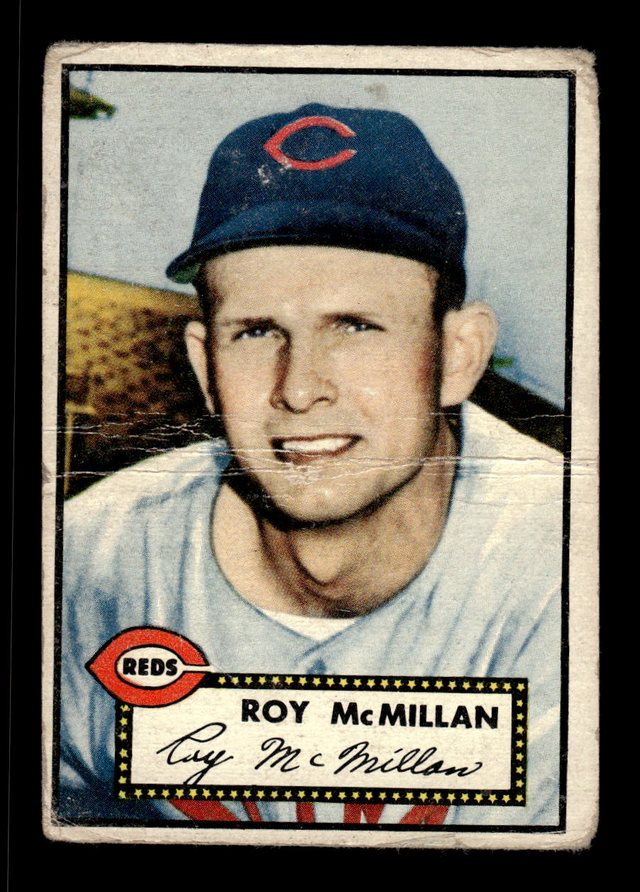 1952 Topps #137 Roy McMillan Cincinnati Reds LOW GRADE CS26015108