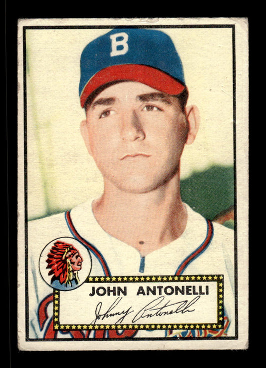 1952 Topps #140 John Antonelli Boston Braves LOW GRADE CS26015111