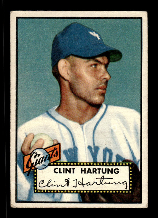 1952 Topps #141 Clint Hartung New York Giants LOW GRADE CS26015112
