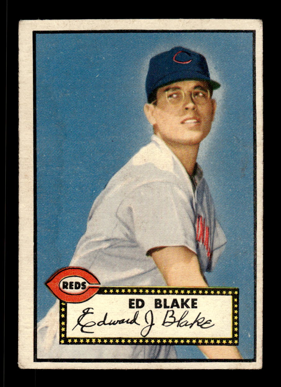 1952 Topps #144 Ed Blake Cincinnati Reds LOW GRADE CS26015114
