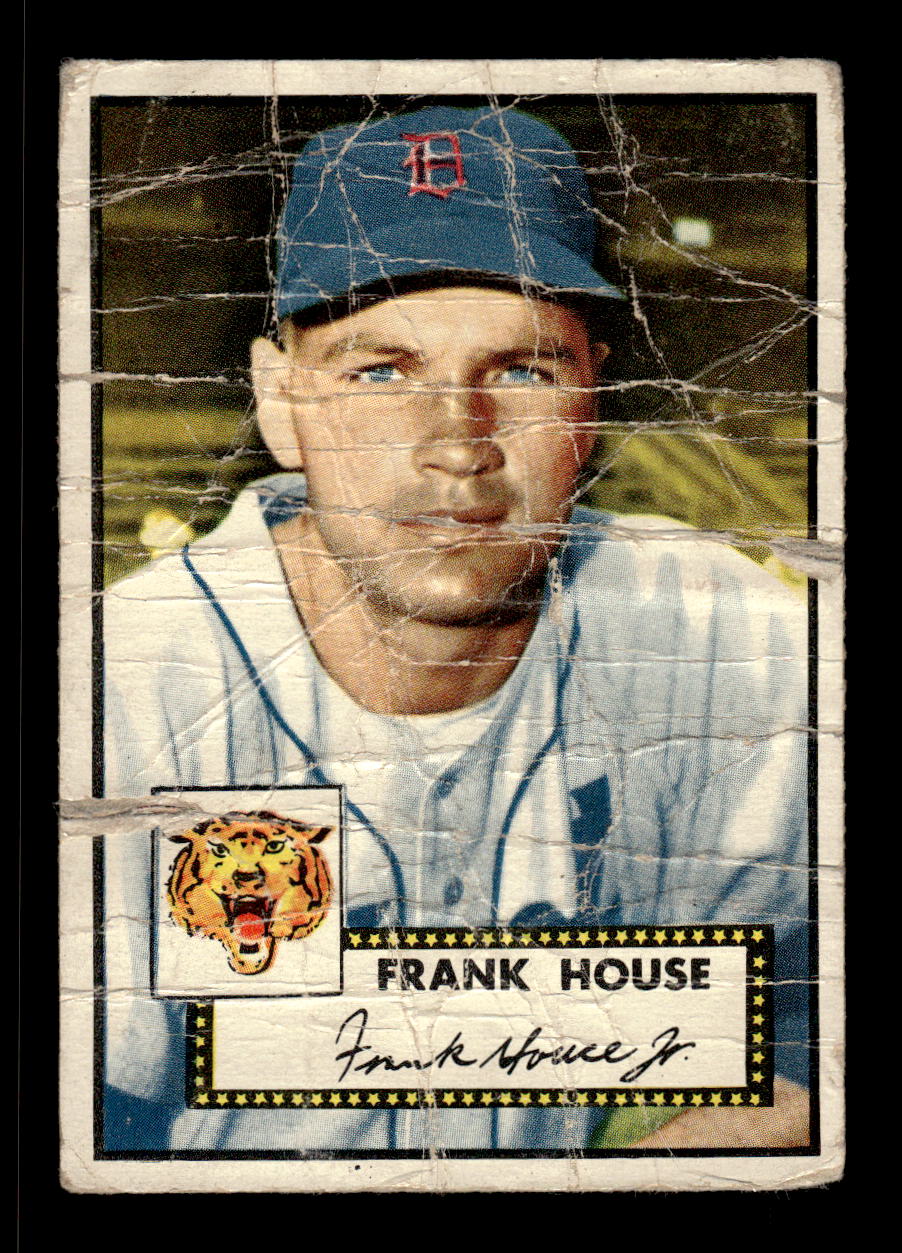 1952 Topps #146 Frank House Detroit Tigers LOW GRADE CS26015117