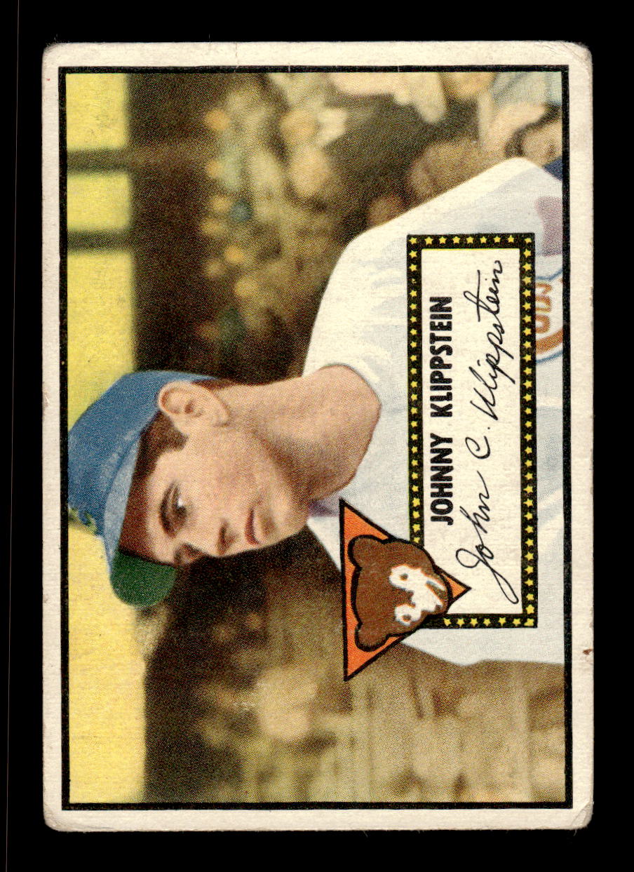 1952 Topps #148 Johnny Klippstein Chicago Cubs LOW GRADE CS26015119