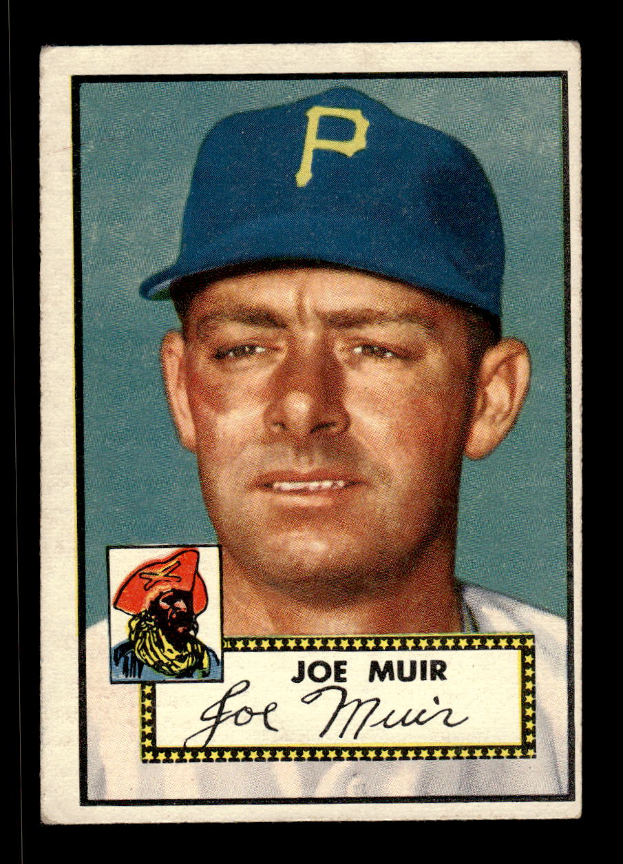1952 Topps #154 Joe Muir Pittsburgh Pirates VG CS26015125