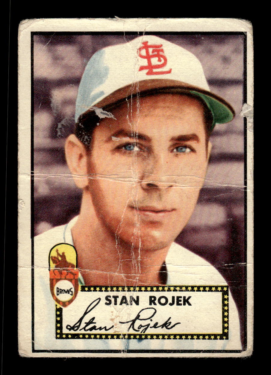1952 Topps #163 Stan Rojek St. Louis Browns LOW GRADE CS26015133