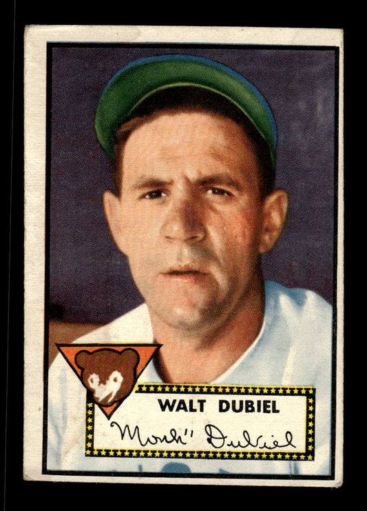 1952 Topps #164 Walt Dubiel Chicago Cubs LOW GRADE CS26015134