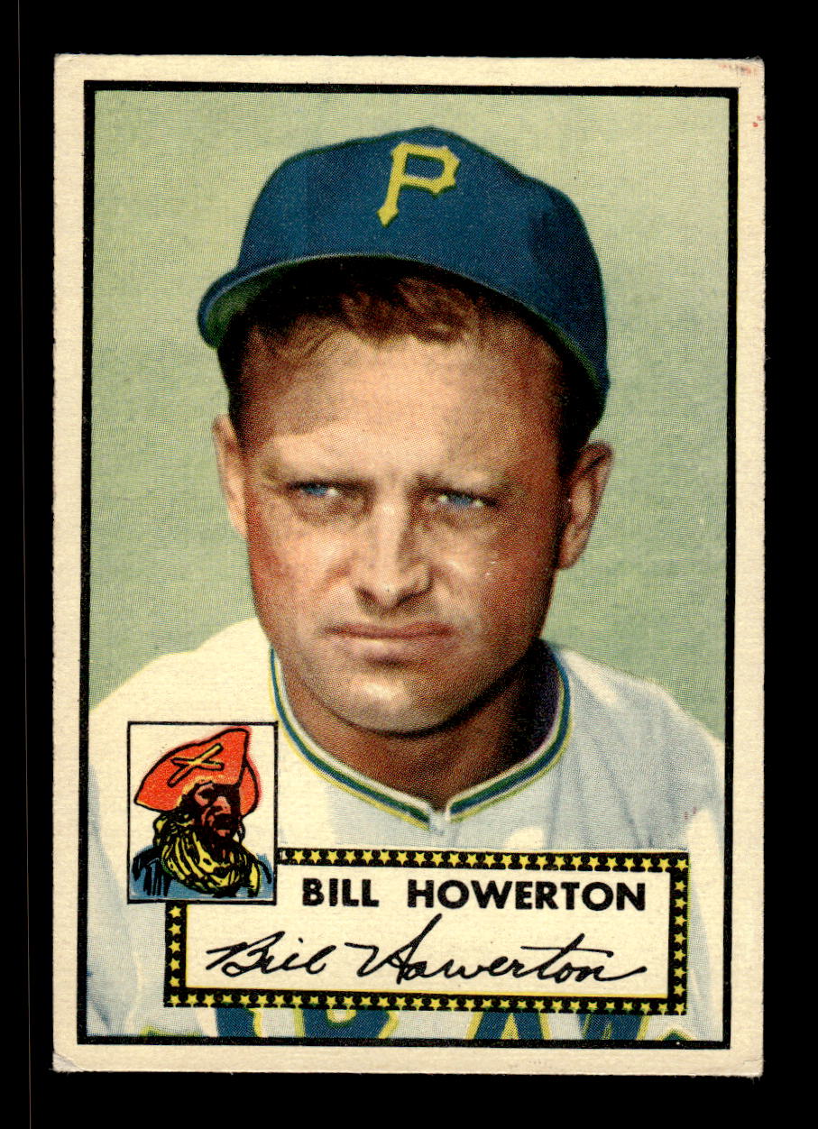 1952 Topps #167 Bill Howerton Pittsburgh Pirates VG CS26015137