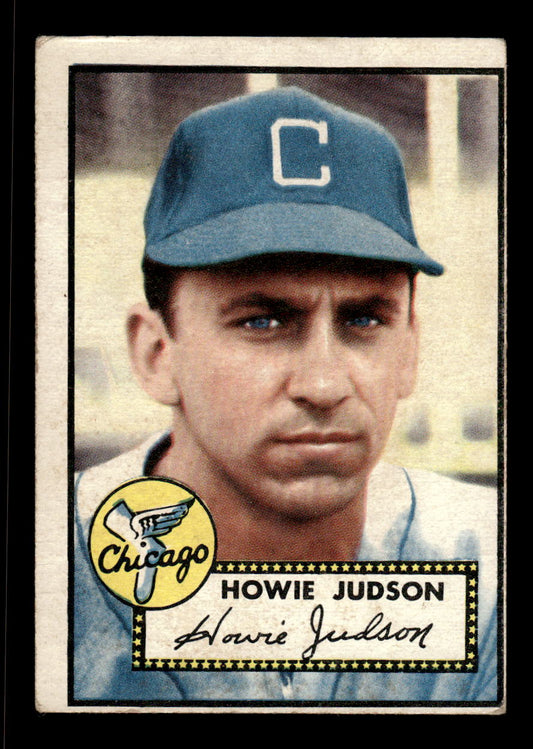 1952 Topps #169 Howie Judson Chicago White Sox LOW GRADE CS26015139