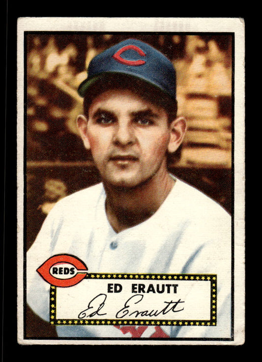 1952 Topps #171 Ed Erautt Cincinnati Reds VG CS26015141