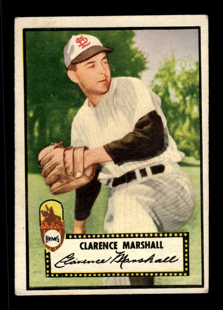 1952 Topps #174 Cuddles Marshall St. Louis Browns LOW GRADE CS26015144