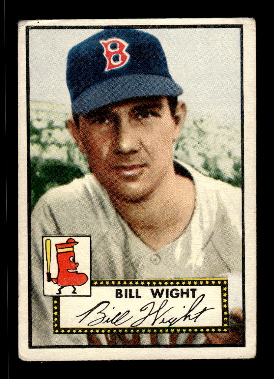 1952 Topps #177 Bill Wight Boston Red Sox LOW GRADE CS26015146