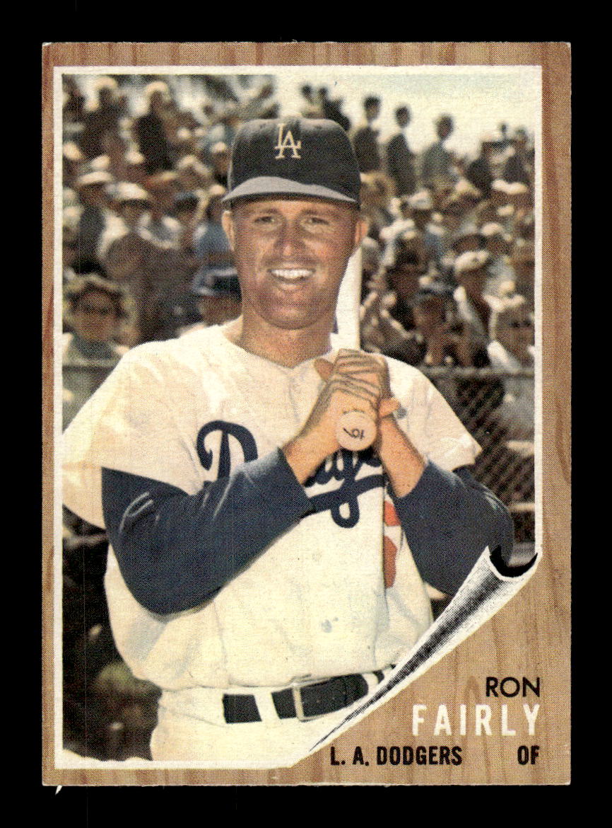 1962 Topps #375 Ron Fairly Los Angeles Dodgers EX CS26015148