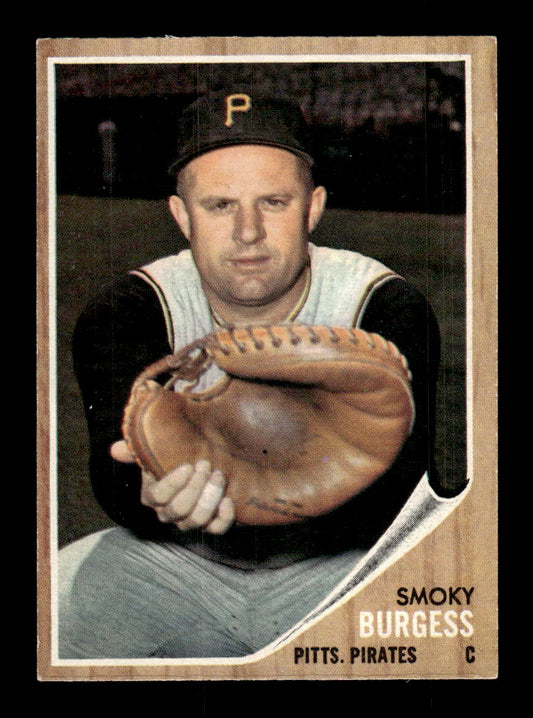 1962 Topps #389 Smoky Burgess Pittsburgh Pirates EX CS26015160