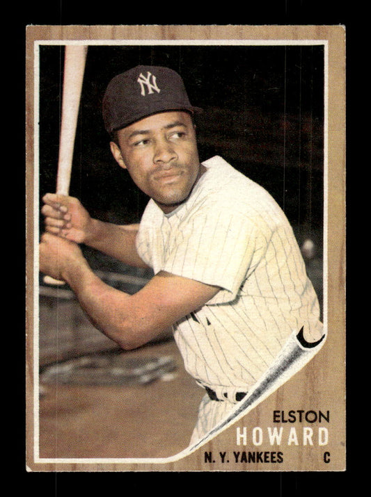 1962 Topps #400 Elston Howard New York Yankees EX CS26015165