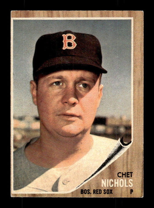 1962 Topps #403 Chet Nichols Boston Red Sox EX CS26015167