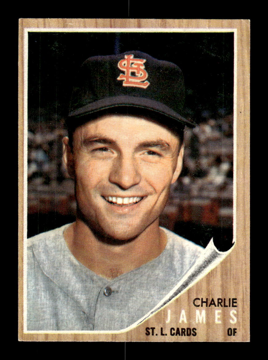 1962 Topps #412 Charlie James St. Louis Cardinals EX CS26015174