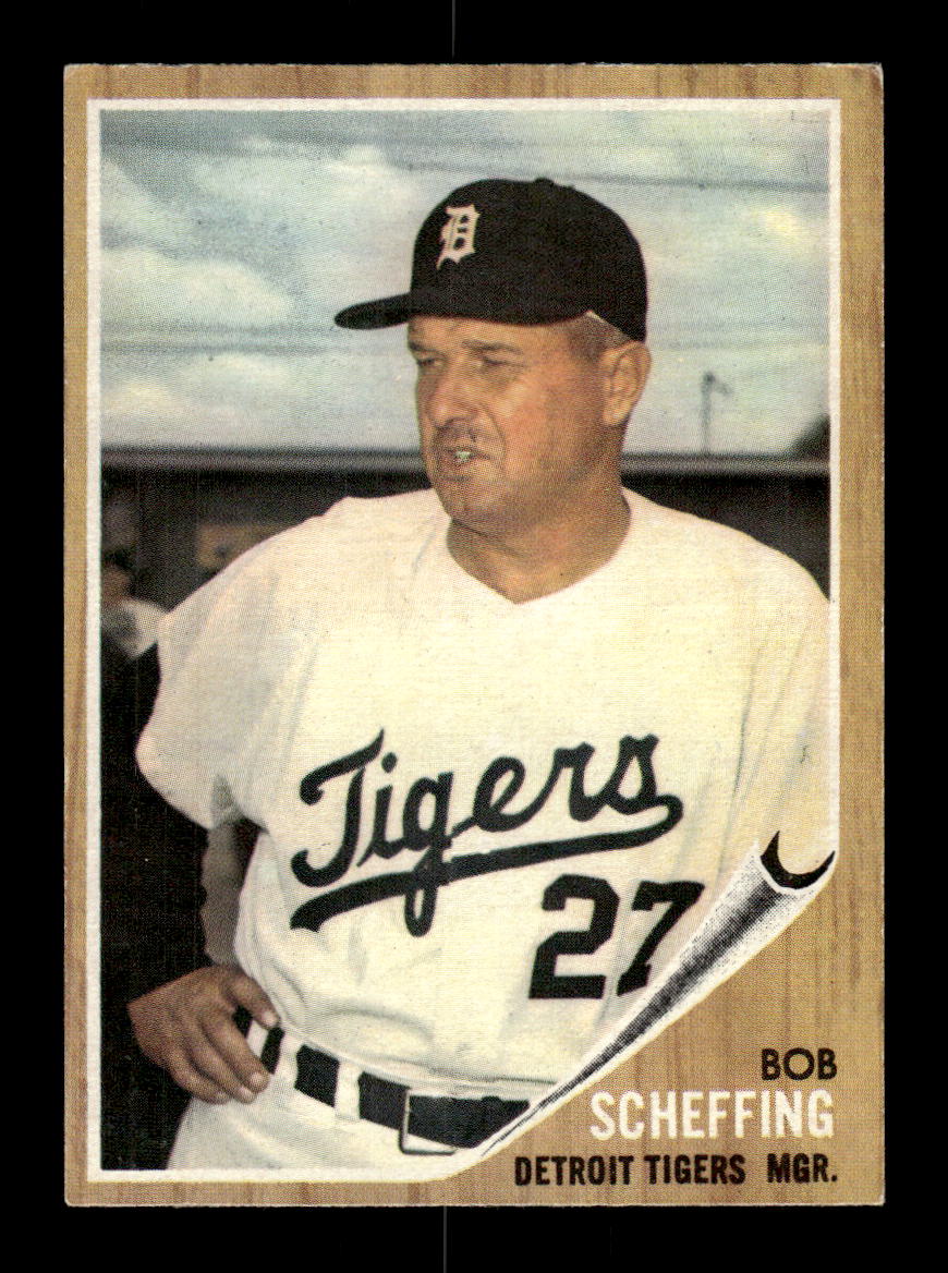 1962 Topps #416 Bob Scheffing Detroit Tigers EX CS26015178