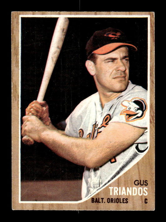 1962 Topps #420 Gus Triandos Baltimore Orioles EX CS26015181
