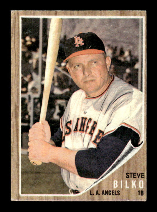 1962 Topps #422 Steve Bilko Los Angeles Angels EX CS26015183