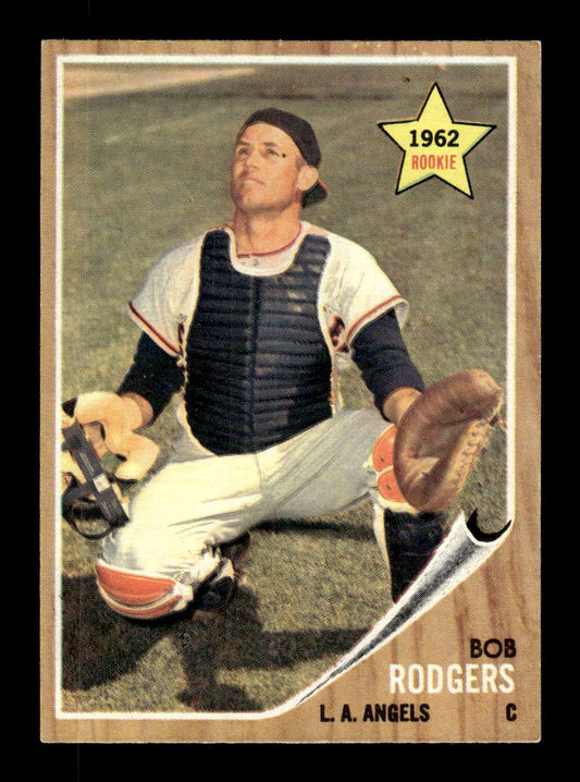 1962 Topps #431 Bob Rodgers Los Angeles Angels EX CS26015190