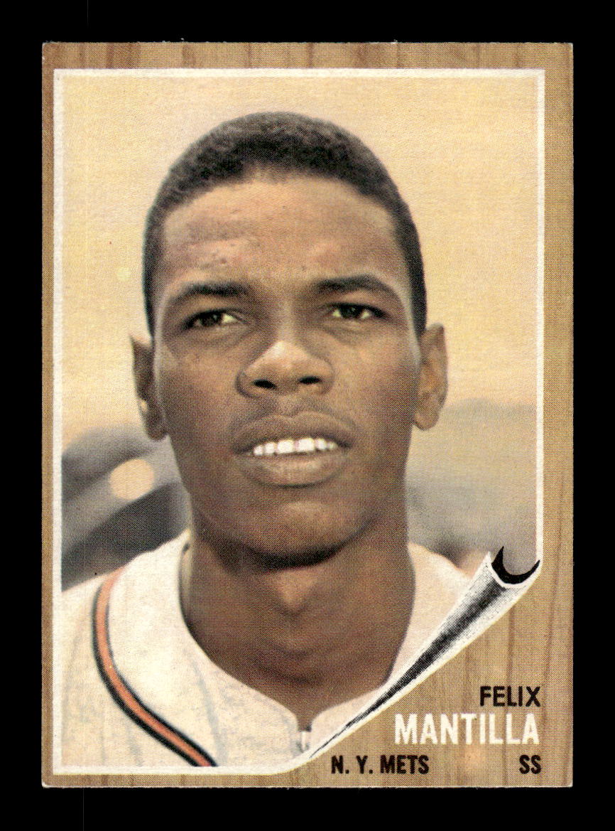 1962 Topps #436 Felix Mantilla New York Mets EX CS26015194