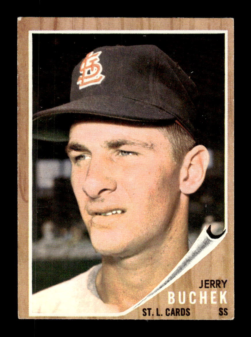 1962 Topps #439 Jerry Buchek St. Louis Cardinals EX CS26015197